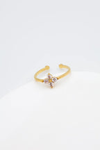Bague en acier inoxydable ajustable - DORÉ