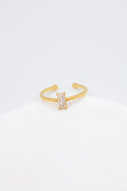 Bague en acier inoxydable ajustable - DORÉ
