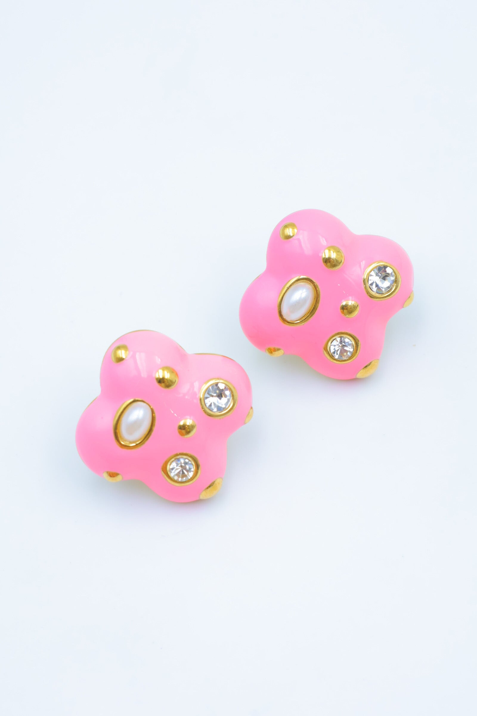 Boucles d'oreilles en acier inoxydable - ROSE