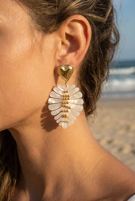 Boucles d’oreilles en acier inoxydable