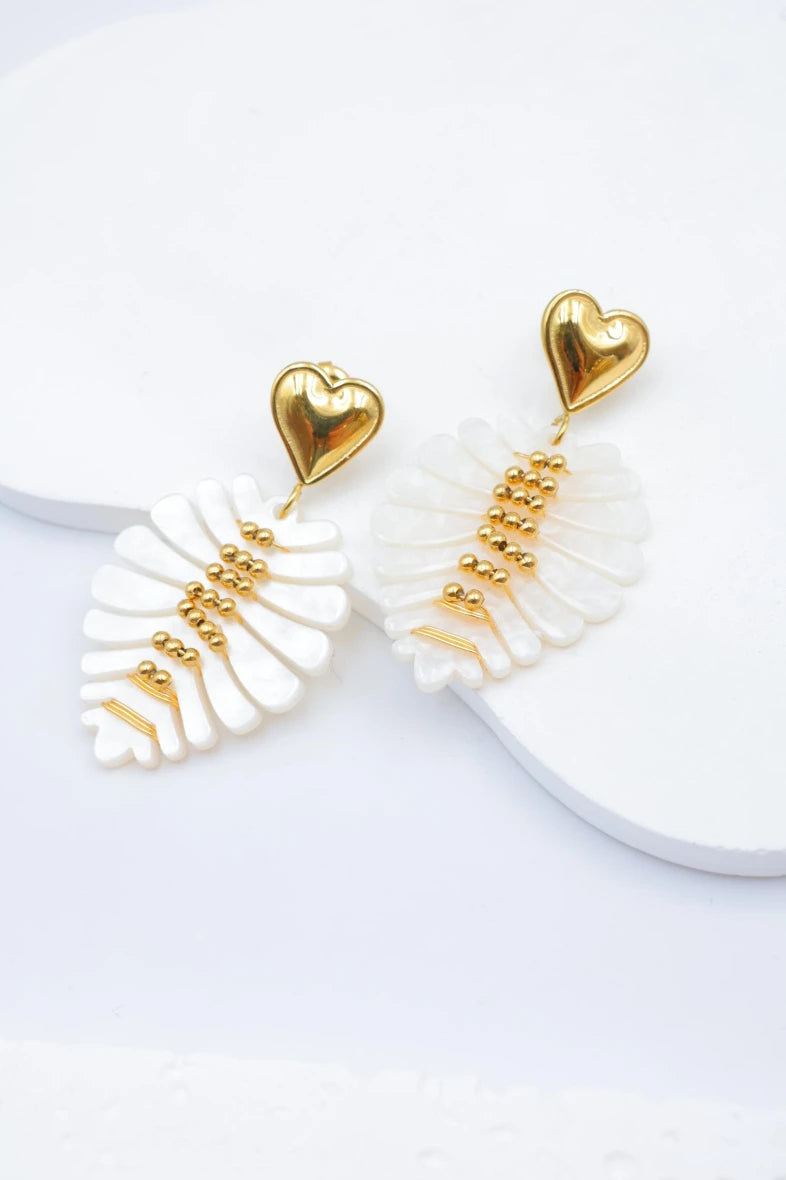 Boucles d’oreilles en acier inoxydable