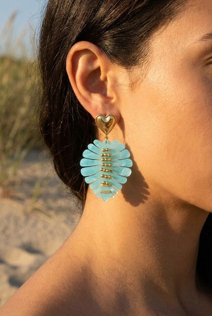 Boucles d’oreilles en acier inoxydable