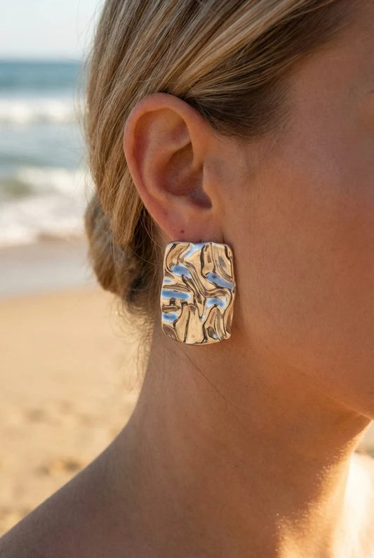 Boucles d’oreilles en acier inoxydable