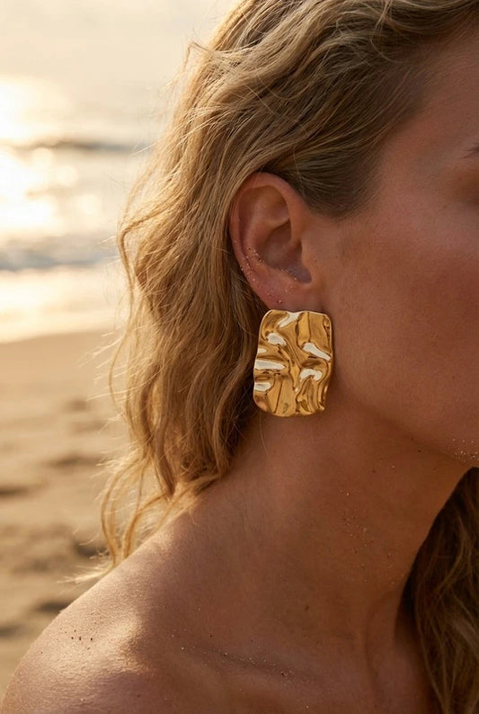 Boucles d’oreilles en acier inoxydable