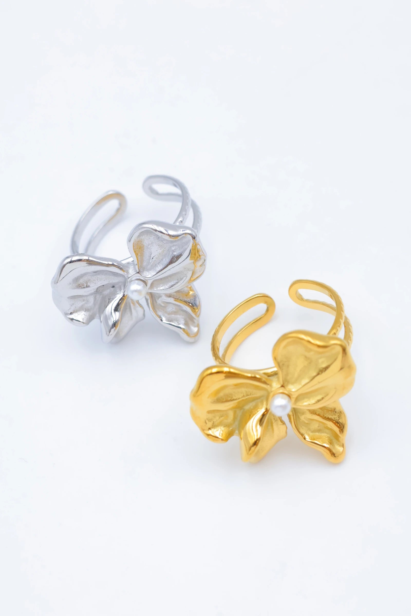 Bague en acier inoxydable ajustable - DORÉ