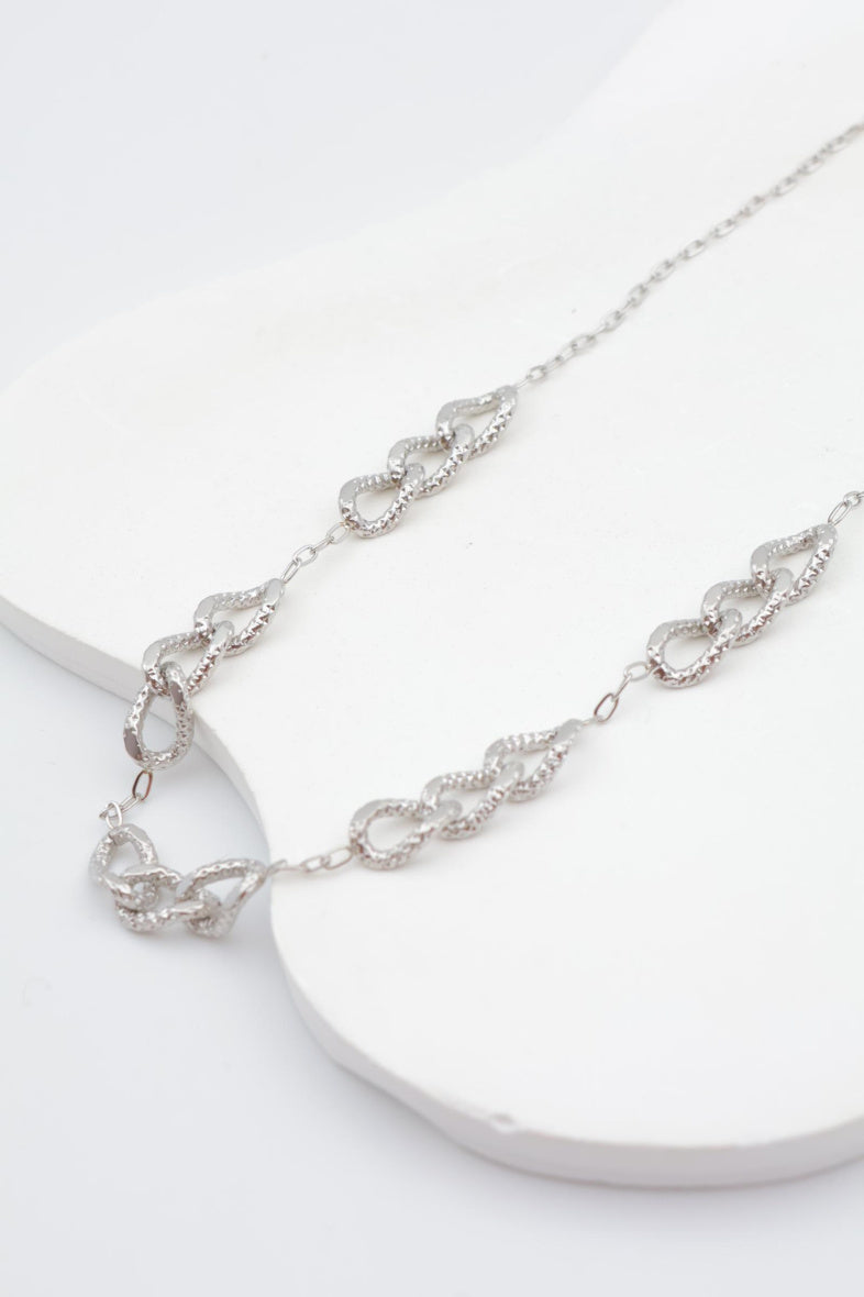 Collier en acier inoxydable - ARGENT
