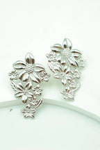 Boucles d'oreilles en acier inoxydable - ARGENT