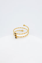 Bague en acier inoxydable ajustable - NOIR