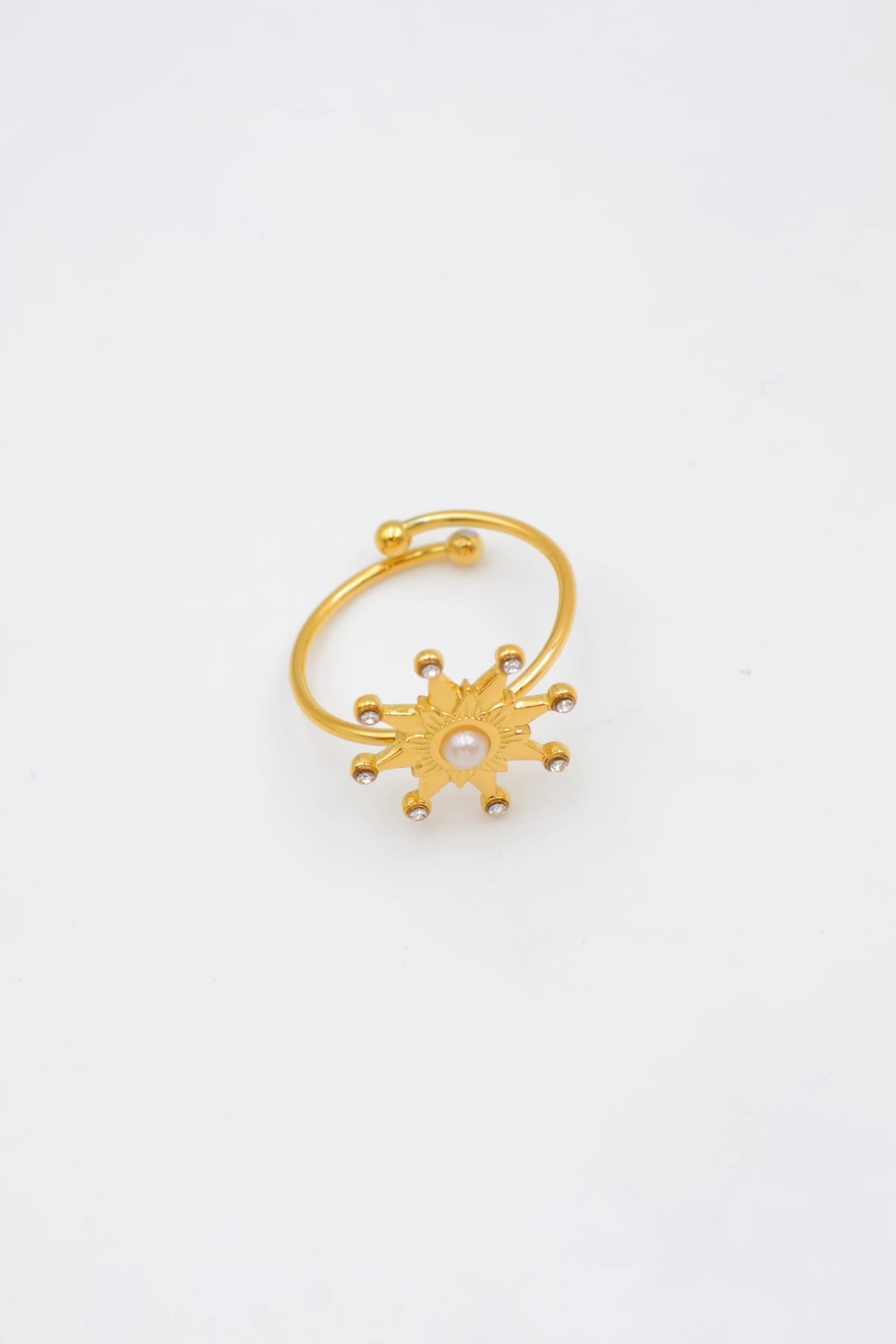 Bague en acier inoxydable ajustable - DORÉ