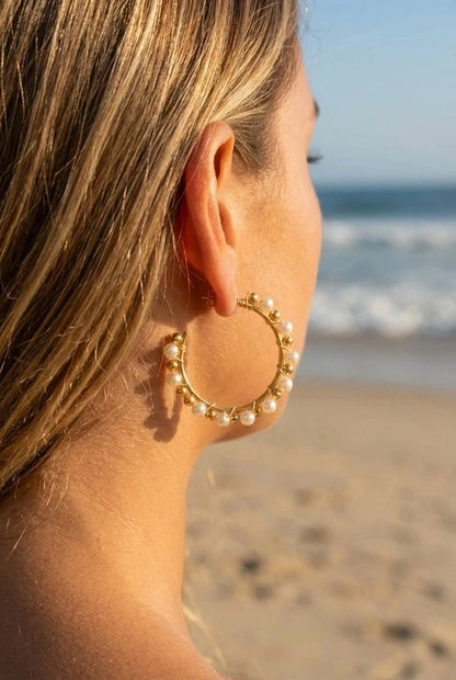 Boucles d’oreilles en acier inoxydable