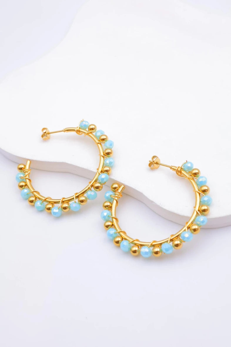 Boucles d’oreilles en acier inoxydable