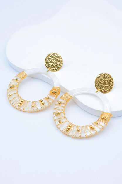 Boucles d’oreilles en acier inoxydable
