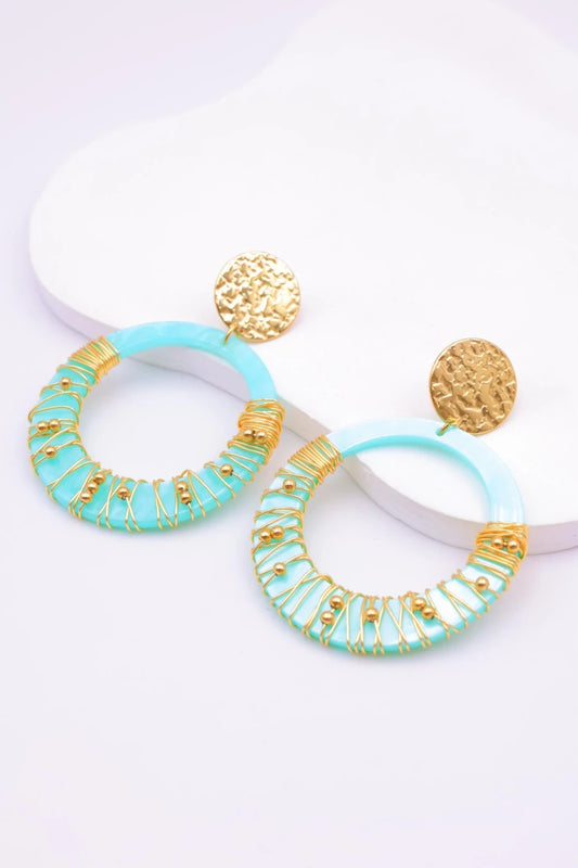 Boucles d’oreilles en acier inoxydable