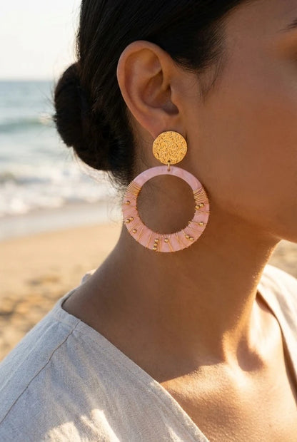 Boucles d’oreilles en acier inoxydable