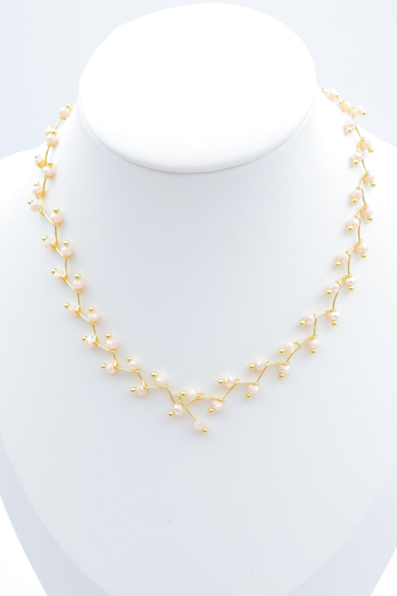 Collier en acier inoxydable - BLANC