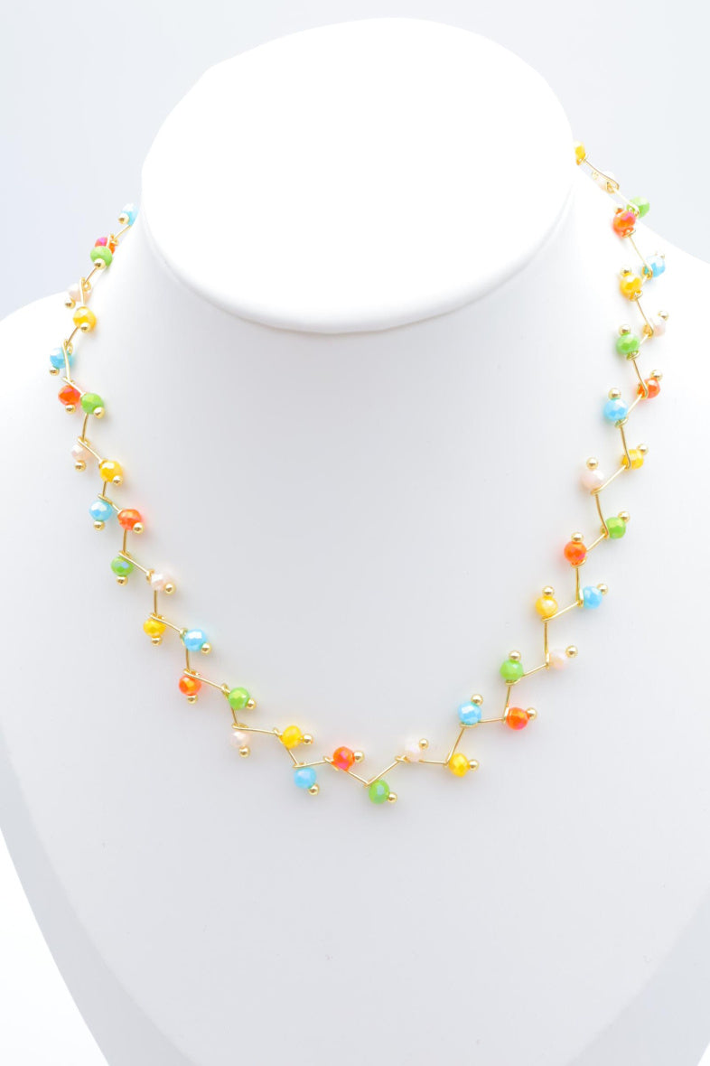 Collier en acier inoxydable - MULTICOLORE