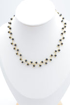 Collier en acier inoxydable - NOIR