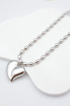 Collier en acier inoxydable - ARGENT