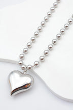 Collier en acier inoxydable - ARGENT