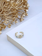 Bague en acier inoxydable ajustable - BLEU