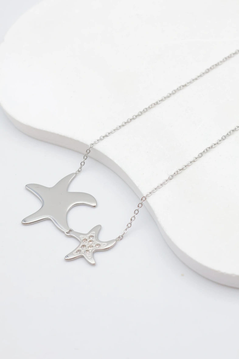 Collier en acier inoxydable - ARGENT