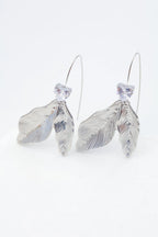 Boucles d'oreilles en acier inoxydable - ARGENT