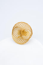 Bague en acier inoxydable ajustable - DORÉ