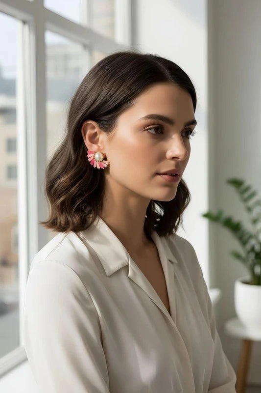 Boucles d’oreilles en acier inoxydable