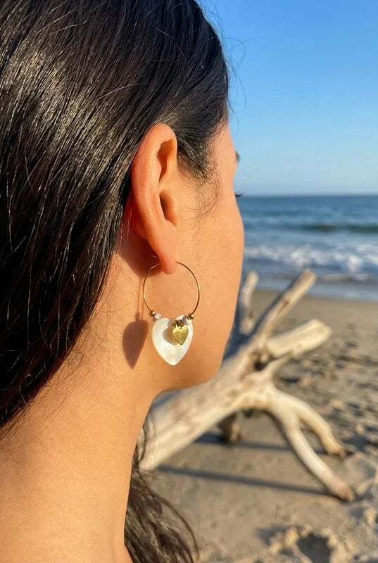 Boucles d’oreilles en acier inoxydable