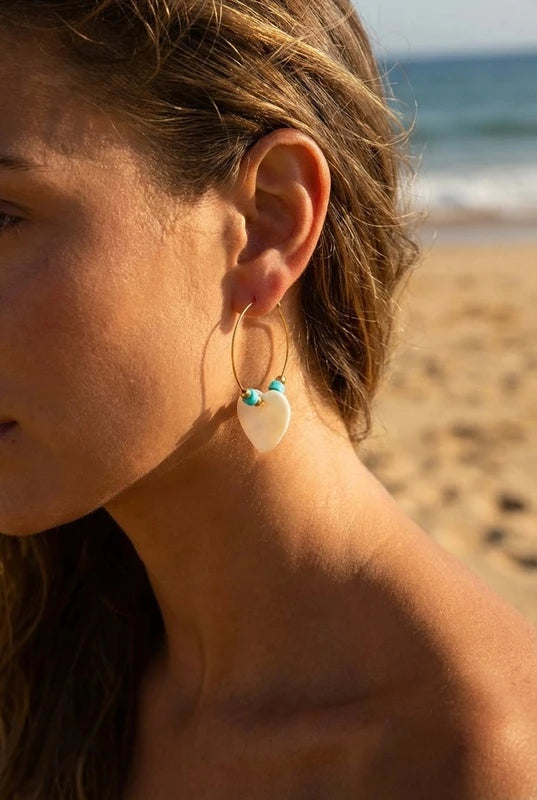 Boucles d’oreilles en acier inoxydable
