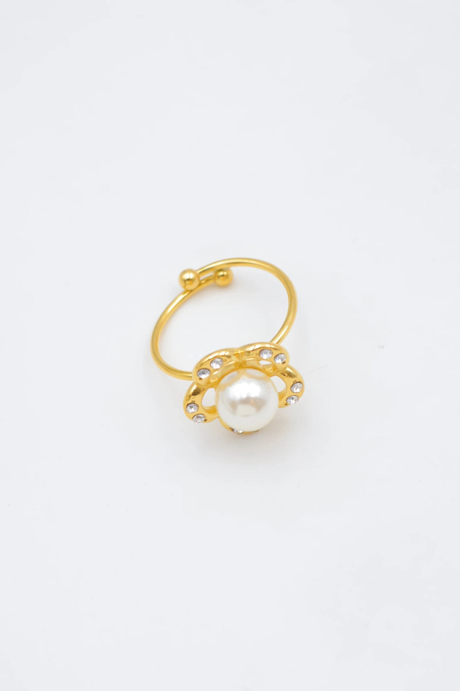 Bague en acier inoxydable ajustable - DORÉ