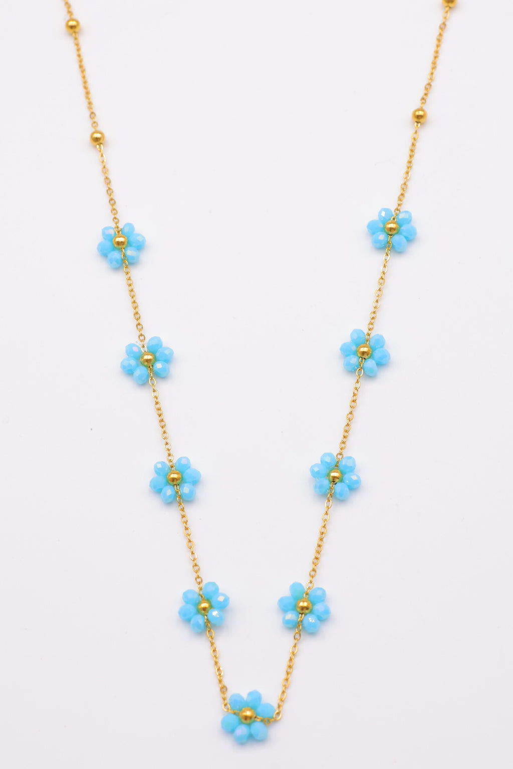 Collier en acier inoxydable - BLEU
