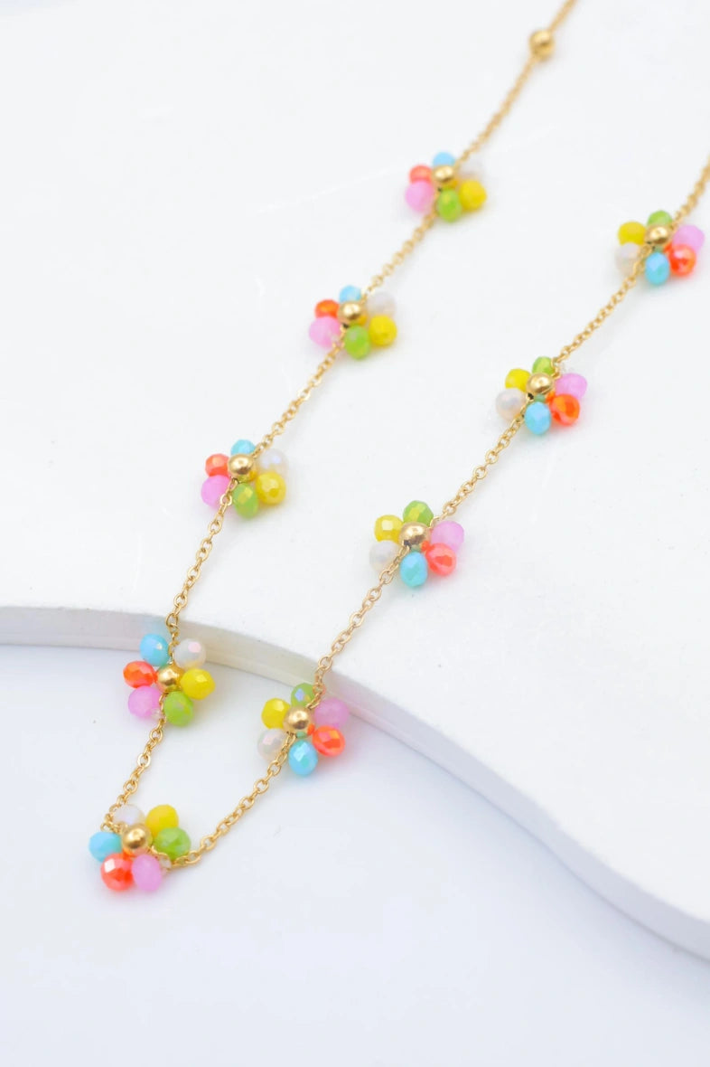 Collier en acier inoxydable - MULTICOLORE