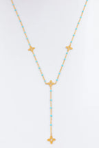Collier en acier inoxydable - BLEU