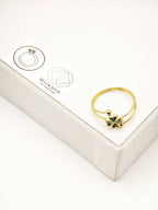 Bague en acier inoxydable ajustable - BLEU