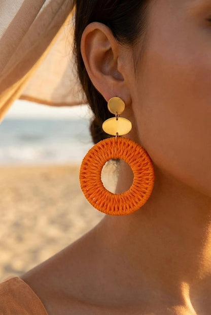 Boucles d’oreilles en acier inoxydable