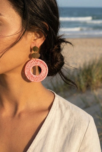 Boucles d’oreilles en acier inoxydable