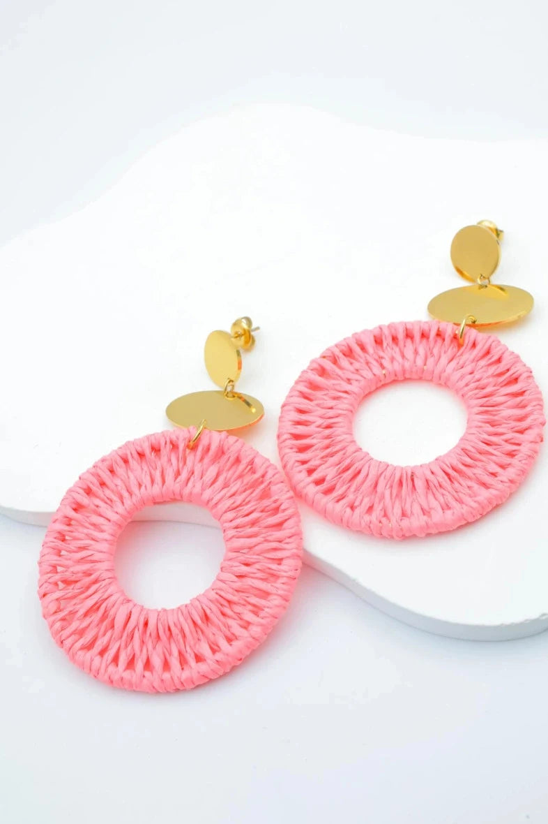 Boucles d’oreilles en acier inoxydable