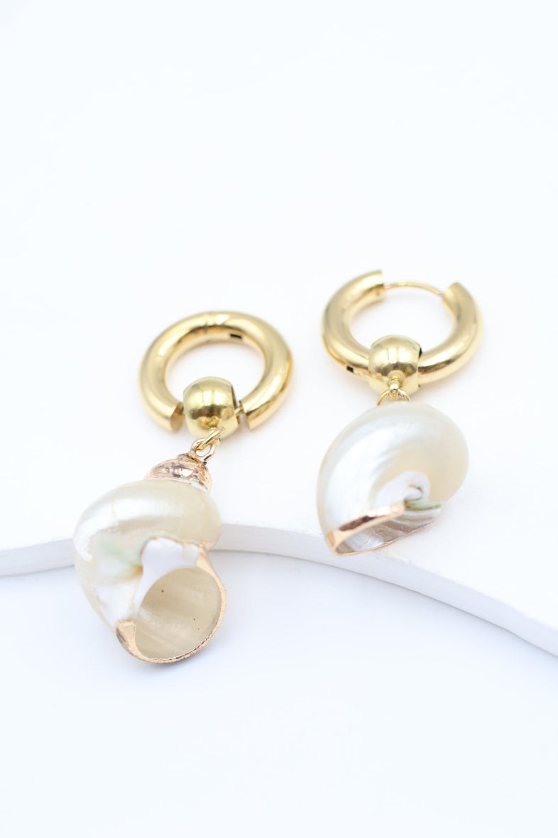 Boucles d'oreilles en acier inoxydable - DORÉ