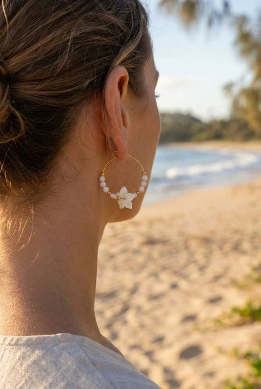 Boucles d’oreilles en acier inoxydable
