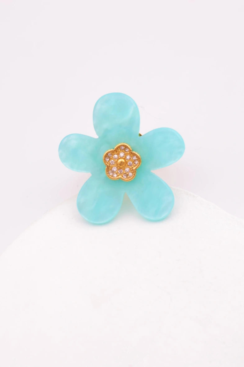 Bague en acier inoxydable ajustable - BLEU