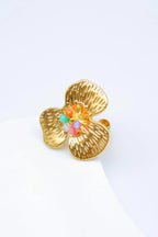 Bague en acier inoxydable ajustable - MULTICOLORE