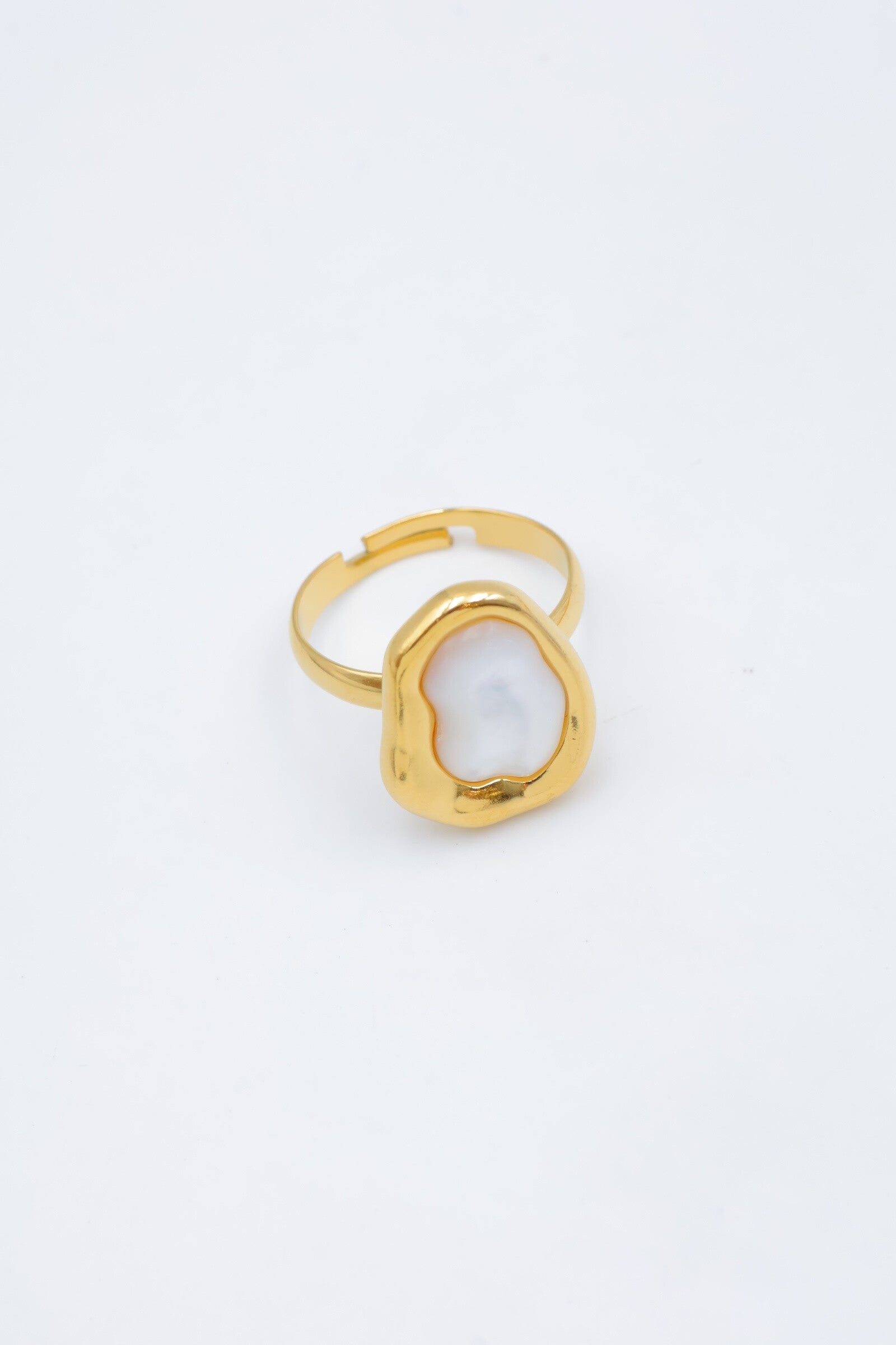 Bague en acier inoxydable ajustable - DORÉ