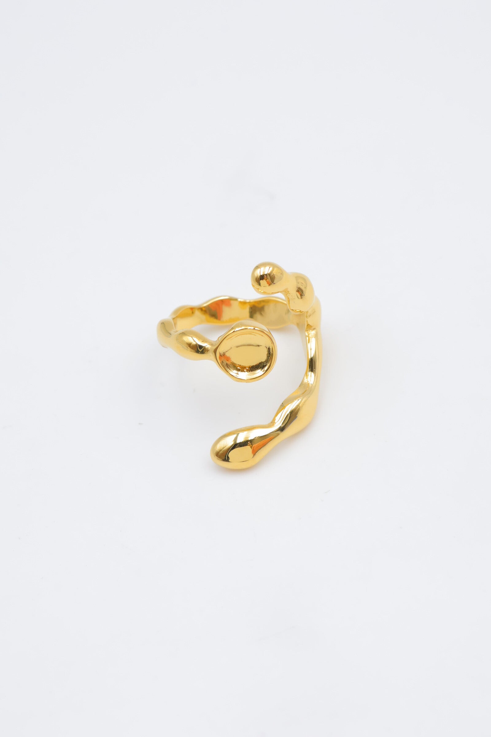 Bague en acier inoxydable ajustable - DORÉ