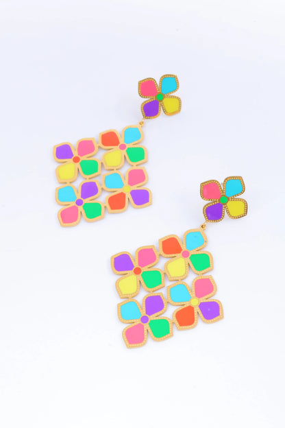 Boucles d’oreilles en acier inoxydable