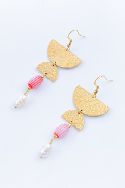 Boucles d’oreilles en acier inoxydable
