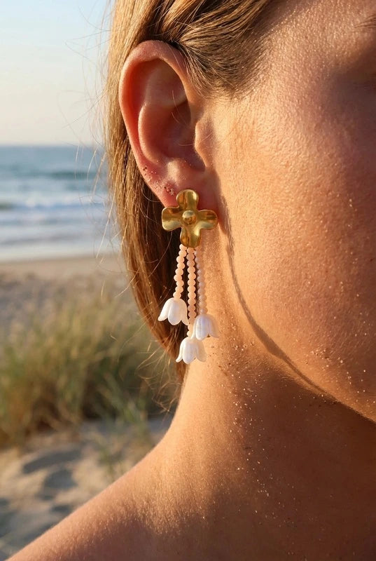 Boucles d’oreilles en acier inoxydable