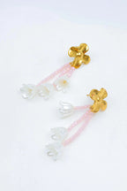 Boucles d'oreilles en acier inoxydable - ROSE