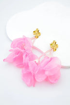 Boucles d'oreilles en acier inoxydable - ROSE
