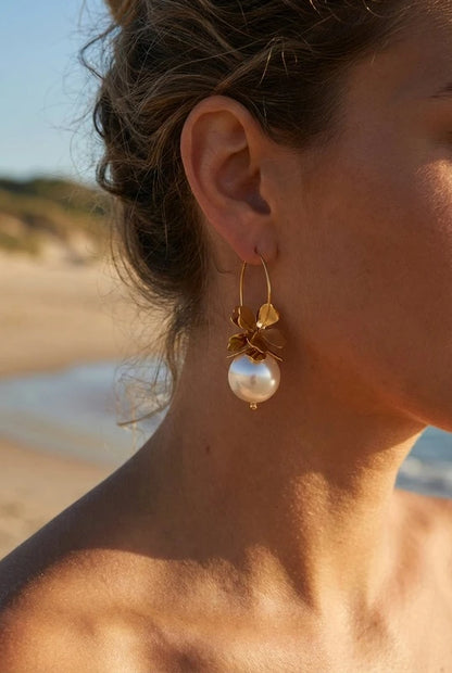 Boucles d’oreilles en acier inoxydable